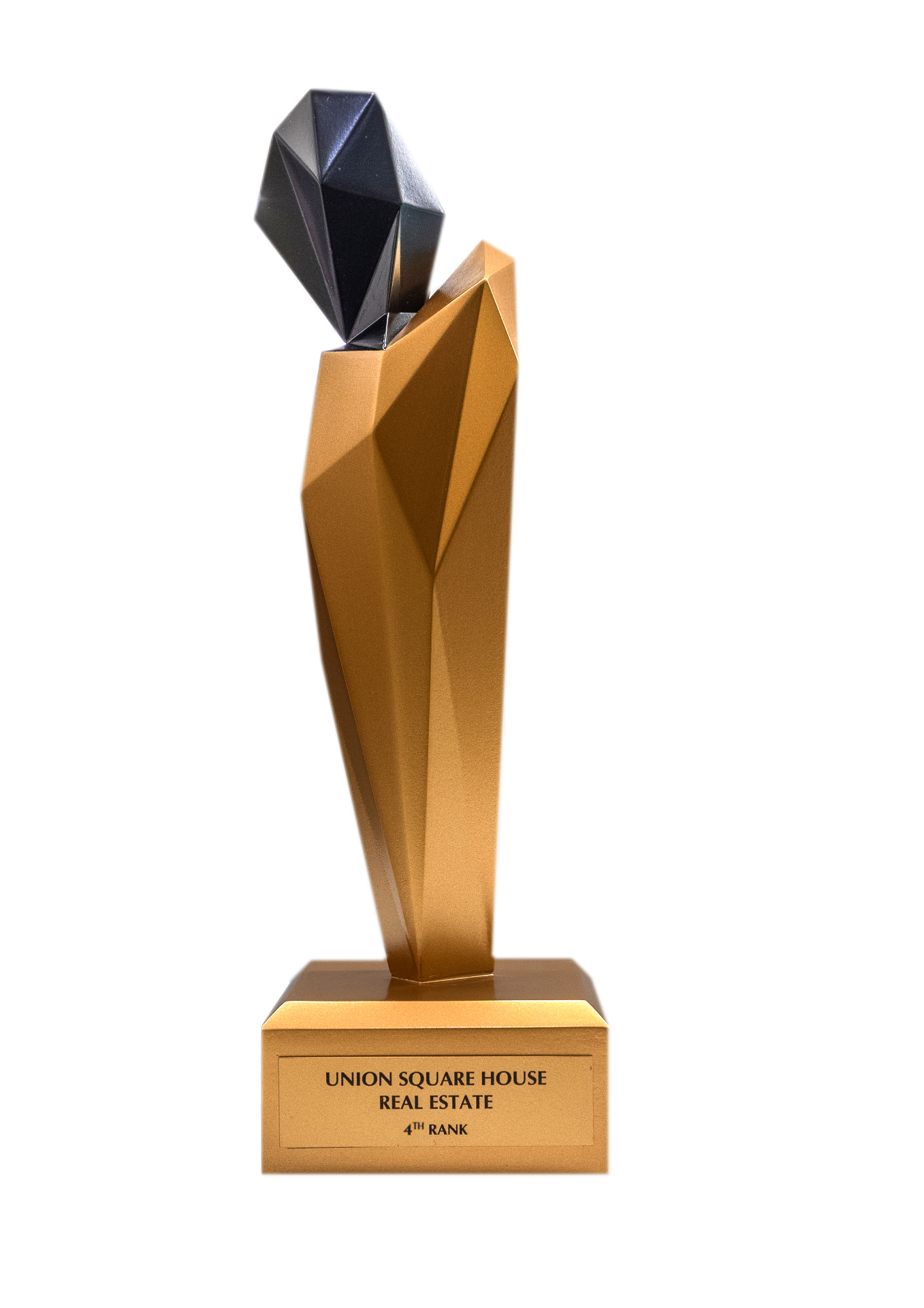 Union Square House award trophy